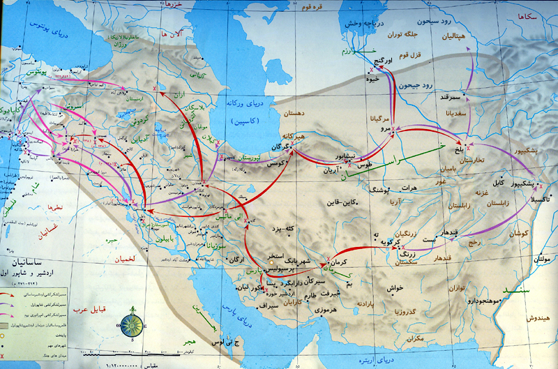 map-sasani