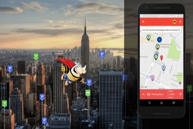 پیداکردن جایپارک با اپلیکیشن تلفن همراه