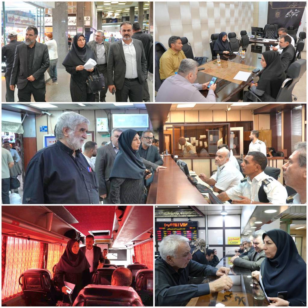 بازدید مسئولان راهداری
