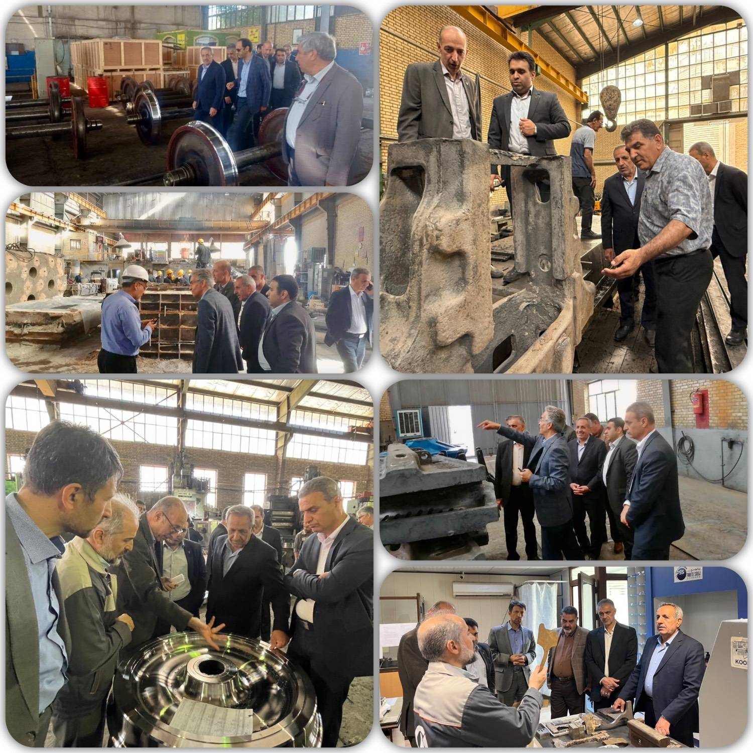 بازدید ضیایی از راه آهن اصفهان