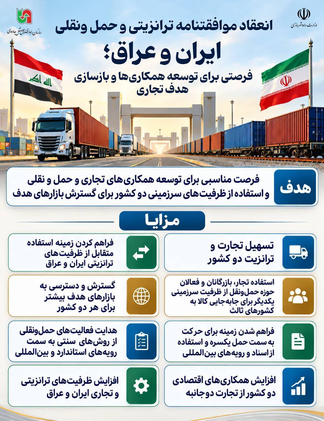 اینفوگرافی/ همکاری ایران و عراق