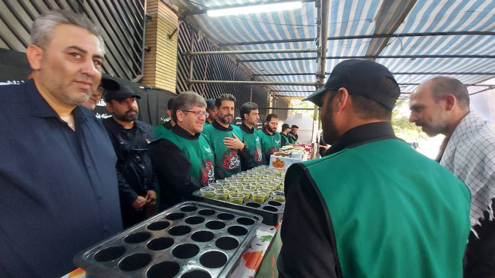 همراهی مدیرعامل راه‌آهن با خادمان