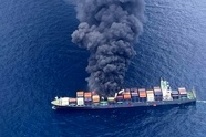 India: Battle to Put Out Container Ship Fire Ongoing as Search for Missing Crew Continues