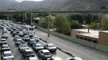 ترافیک سنگین در هراز
