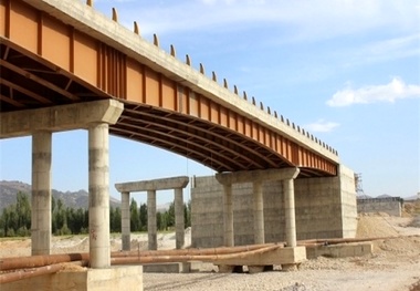 پیشرفت ۶۰ درصدی احداث پل سوم بشار