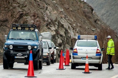 بارش باران در محورهای دو استان شمالی/ترافیک روان در اکثر محورها