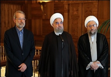 نشست خبری روسای سه قوه برگزار شد