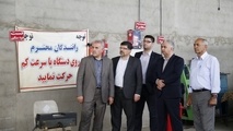بازدید مدیرکل راهداری  مازندران از مراکز معاینه فنی خودروهای سنگین

