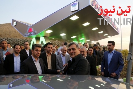 افتتاح نخستین جایگاه شارژ خودروهای برقی کشور