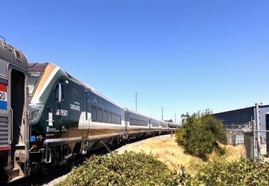 Amtrak Celebrates Departure of Sixth Cascades Airo Trainset