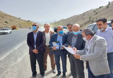 تکمیل قطعه اول بزرگراه ایلام- مهران با جدیت در حال انجام است