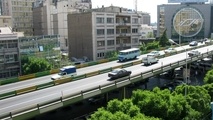 مسیر شرق به غرب پل کریمخان بازگشایی شد