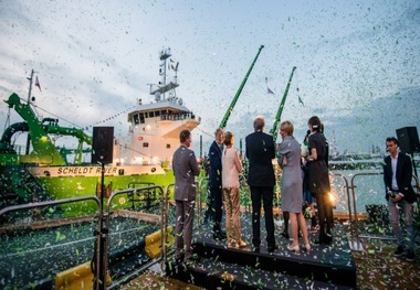  DEME Welcomes Norse Wind WTIV for Giant Offshore Wind Turbines
