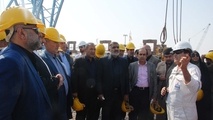 بازدید اعضای کمیسیون انرژی مجلس از مجتمع بندری خرمشهر