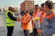 خلاقیت آزادراه کاشان نطنز اصفهان در پیشگیری از تصادف با طرح توقف حرکت
