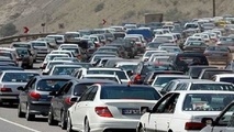 ترافیک سنگین در آزادراه های کرج-قزوین و قزوین - کرج - تهران