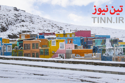 خانه های رنگی اراک