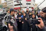 حضور وزیر راه در راهپیمایی روز قدس؛ غده سرطانی منطقه باید از صفحه روزگار محو شود 