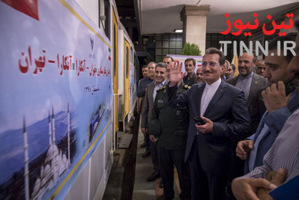 راه‌اندازی اولین قطار مسافری تهران - آنکارا