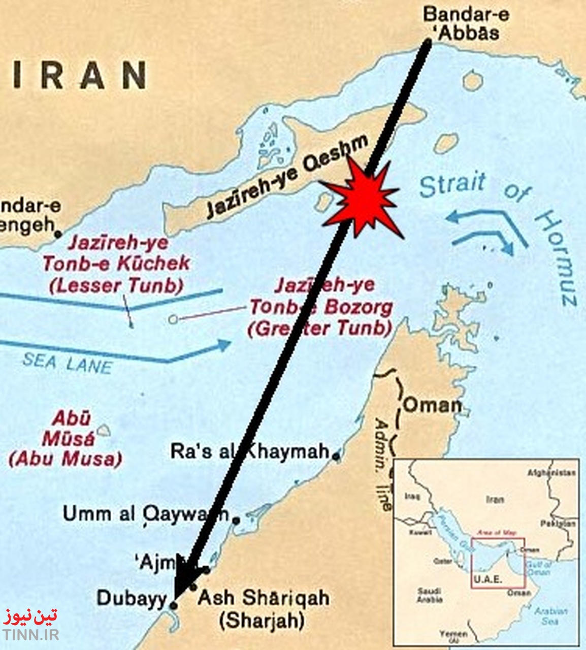 کریدوری که مستقیم نیست