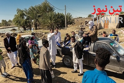 خسارت سیل در روستاهای« زرآباد سیستان و بلوچستان»