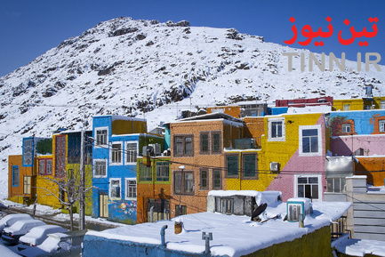 خانه های رنگی اراک