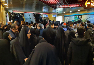 امکان تخلیه مسافران مترو در هسته مرکزی شهر نیست 