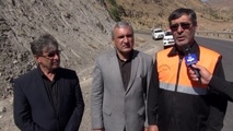 مسدود شدن محور گیوی به خلخال

