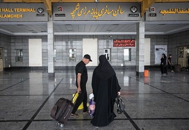 ۳۰ درصد از زائران کشور از پایانه مرزی شلمچه خارج شدند