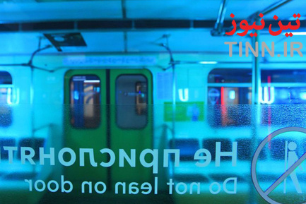 تمیزکردن واگن‌های مترو در مسکو