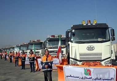 آغاز طرح زمستانی راهداری کردستان با بسیج ۴۰۵ دستگاه ماشین آلات و ۳۶ اکیپ