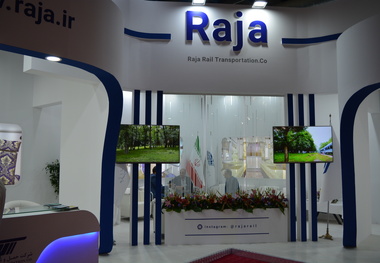 غرفه شرکت رجا در ششمین نمایشگاه ریلی 