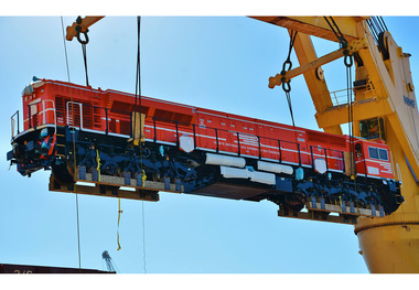 Locomotives delivered to Tunisia