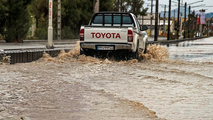 آب گرفتگی معابر در زاهدان