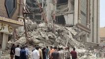شمار جانباختگان ریزش متروپل آبادان به ۱۰ تن رسید