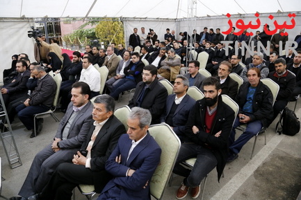 مراسم رونمایی از ناوگان نوسازی شده تاکسیرانی