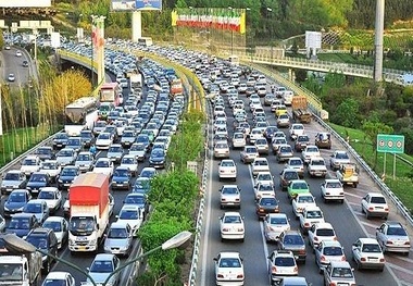 وضعیت ترافیک صبحگاهی معابر بزرگراهی تهران