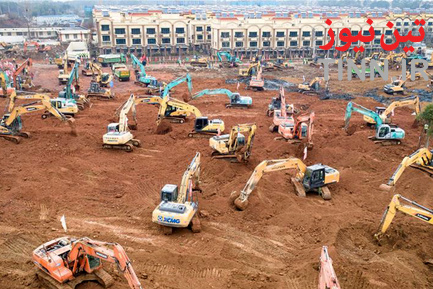 ساخت بیمارستان هزار تختخوابی در ۱۰ روز