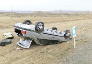 واژگونی پژو ۵ مجروح برجای گذاشت 