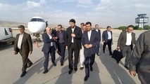 وزیر راه و شهرسازی وارد خرم آباد شد