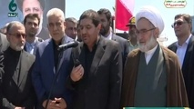 راه آهن رشت کاسپین افتتاح شد