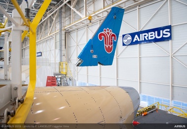 China Southern Airlines’ very first Airbus A350 has entered the final assembly line