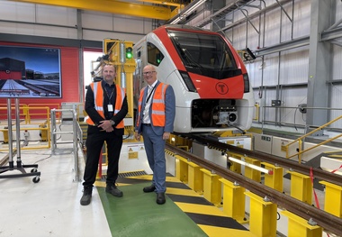 All-New Bogie Drop Unveiled at Cardiff Rail Depot
