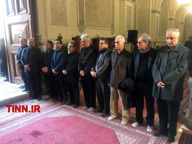مراسم شهدای سانچی در تهران