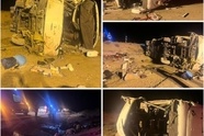 جزئیات تازه از حادثه مرگبار اتوبوس اصفهان–نطنز؛ عبور از پلیس راه با خلافی ۱۵ میلیونی