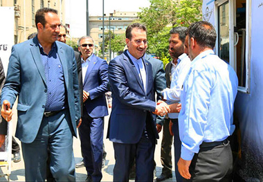 بازدید مدیرعامل از ایستگاه راه آهن تهران/ گزارش تصویری
