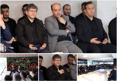 حضور مدیرعامل راه‌ آهن در میان عزاداران حسینی شرکت ایرید