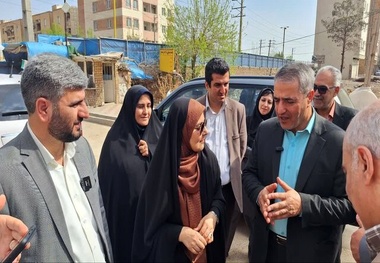 بازدید وزیر راه از پروژه های عمرانی ورامین