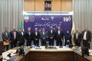  آئین امضای تفاهم نامه احداث خط صنعتی و تجاری ریلی شرکت صبا فولاد خلیج فارس