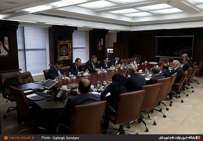 دیدار وزیر راه و شهرسازی با وزیر تجارت خارجی ازبکستان